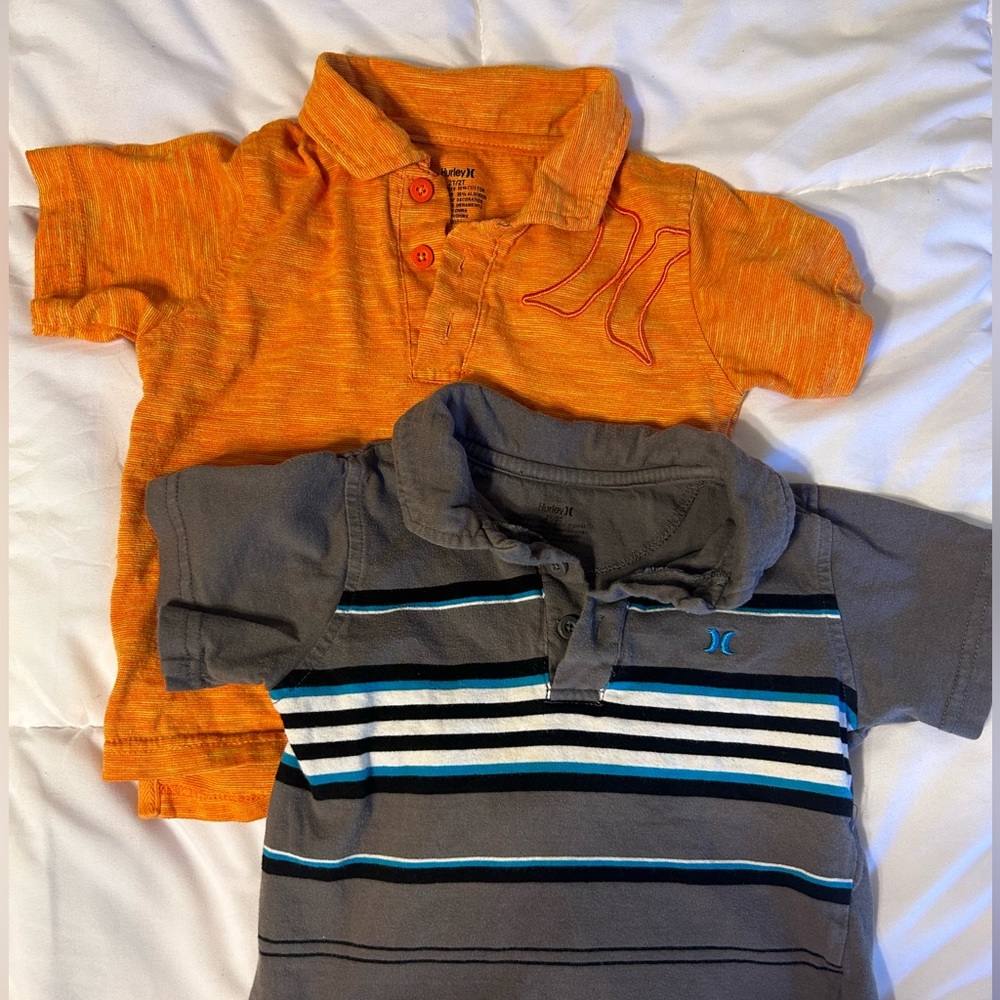 ☀️3/$25☀️ Toddler Hurley Polos Size 2T